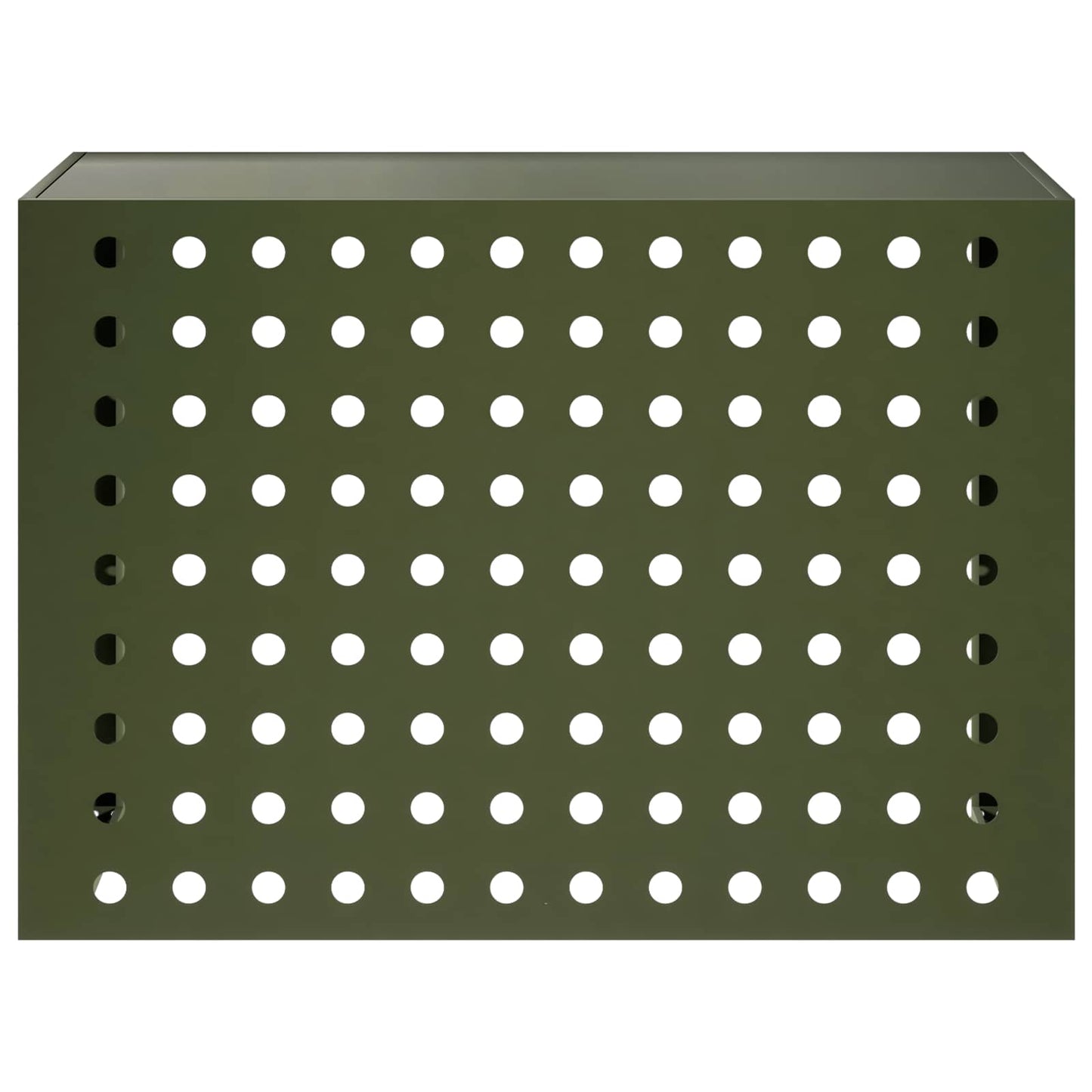 Air Conditioner Cover Olive Green 100 x 50 x 70 cm Steel