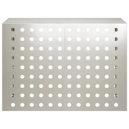 Air Conditioner Cover Silver 100 x 50 x 70 cm Stainless Steel