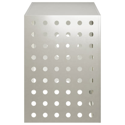 Air Conditioner Cover Silver 100 x 50 x 70 cm Stainless Steel