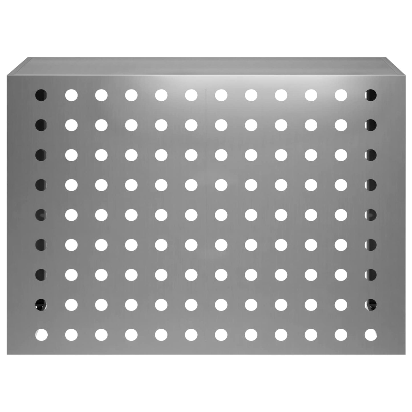 Air Conditioner Cover Silver 100 x 50 x 70 cm Galvanised Steel