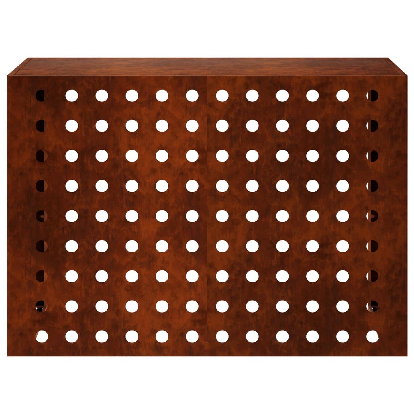 Air Conditioner Cover Rusty 100 x 50 x 70 cm Weathering Steel