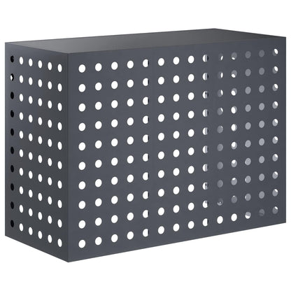 Air Conditioner Cover Anthracite 110 x 50 x 80 cm Steel