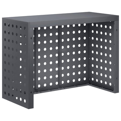 Air Conditioner Cover Anthracite 110 x 50 x 80 cm Steel