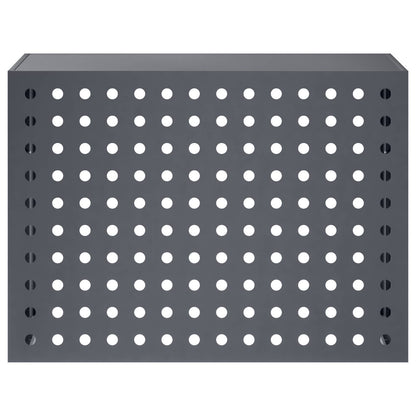 Air Conditioner Cover Anthracite 110 x 50 x 80 cm Steel