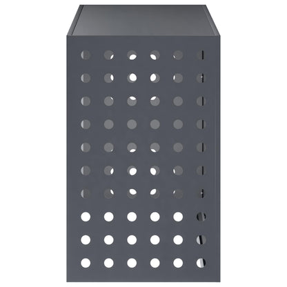 Air Conditioner Cover Anthracite 110 x 50 x 80 cm Steel