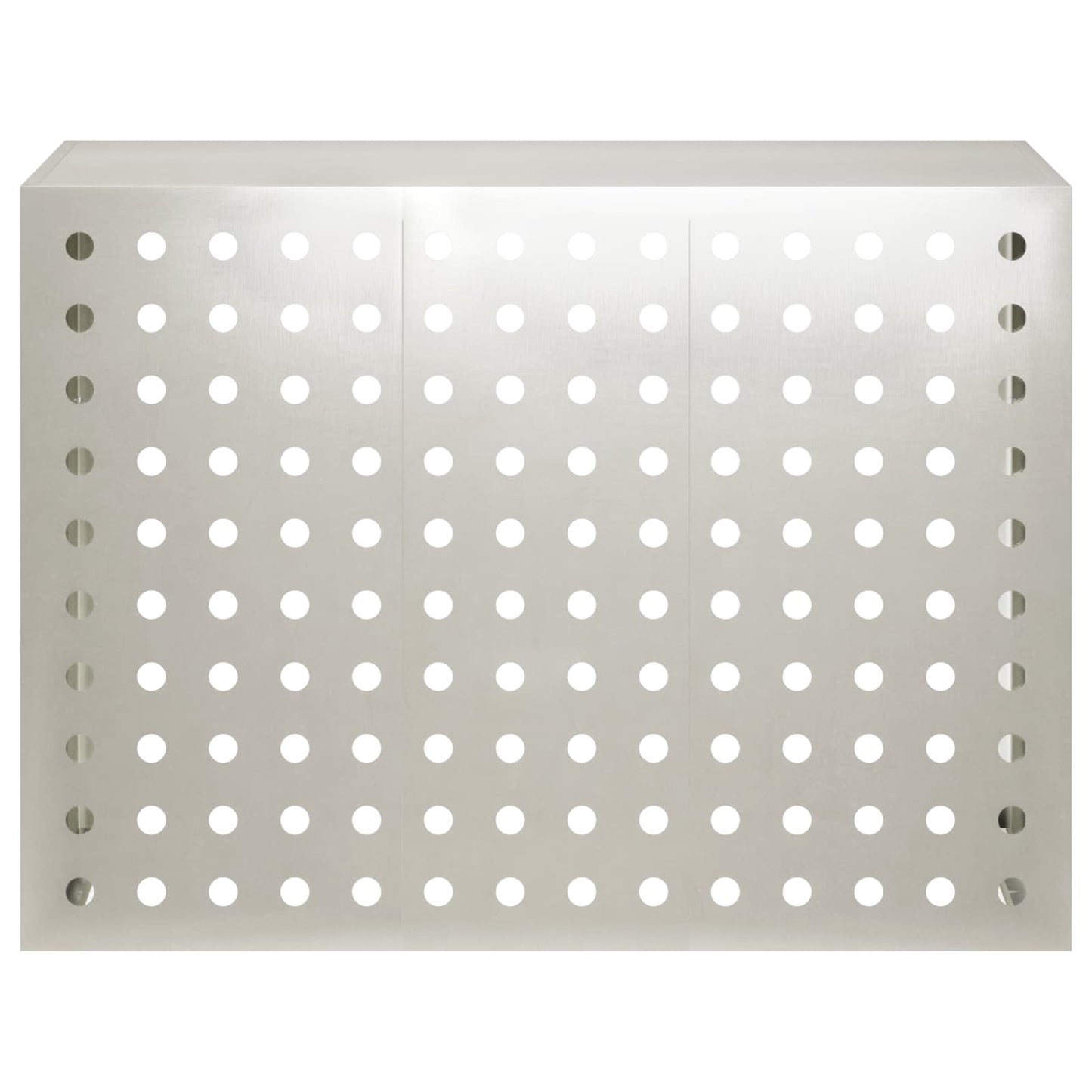 Air Conditioner Cover Silver 110 x 50 x 80 cm Stainless Steel
