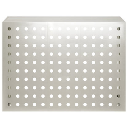 Air Conditioner Cover Silver 110 x 50 x 80 cm Stainless Steel