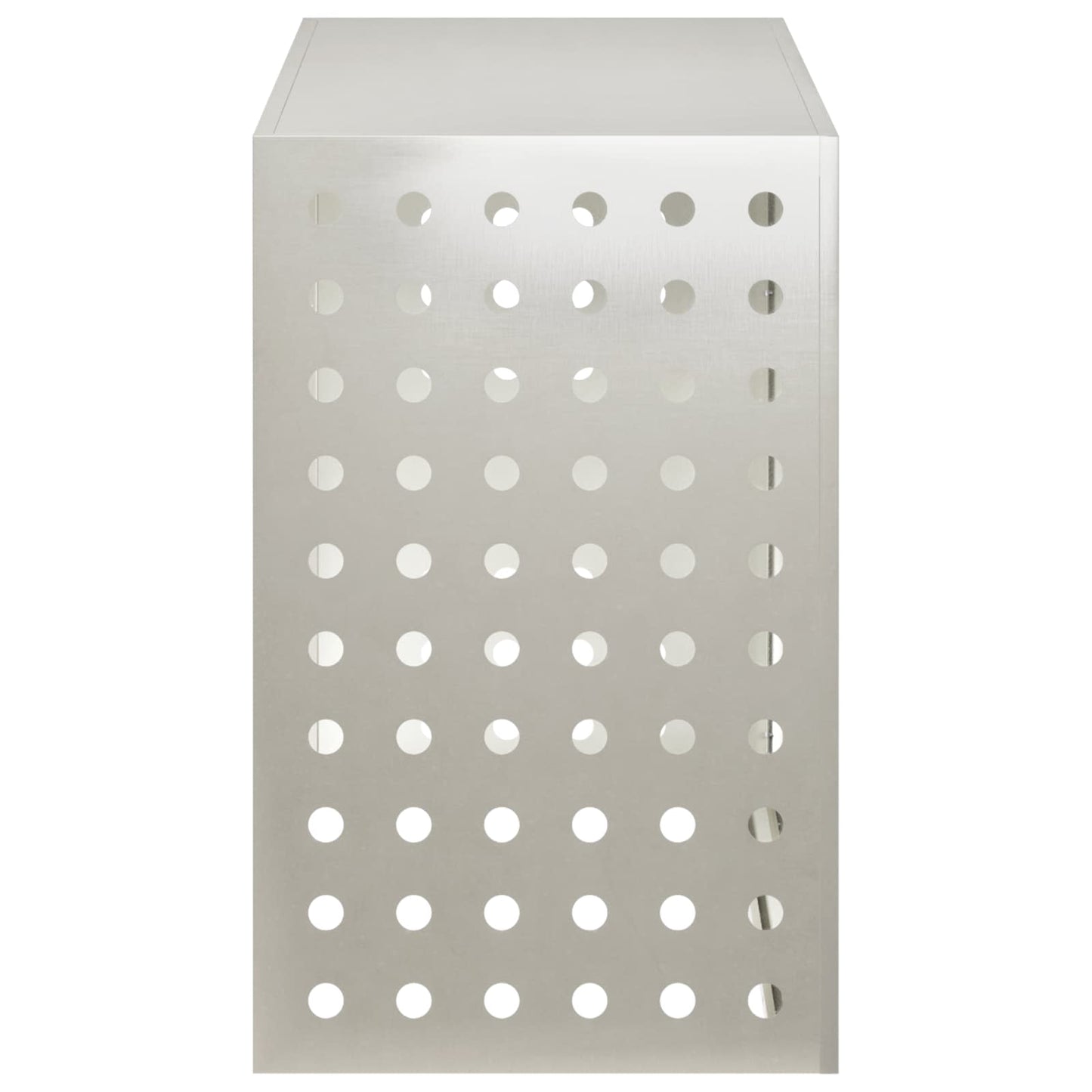 Air Conditioner Cover Silver 110 x 50 x 80 cm Stainless Steel