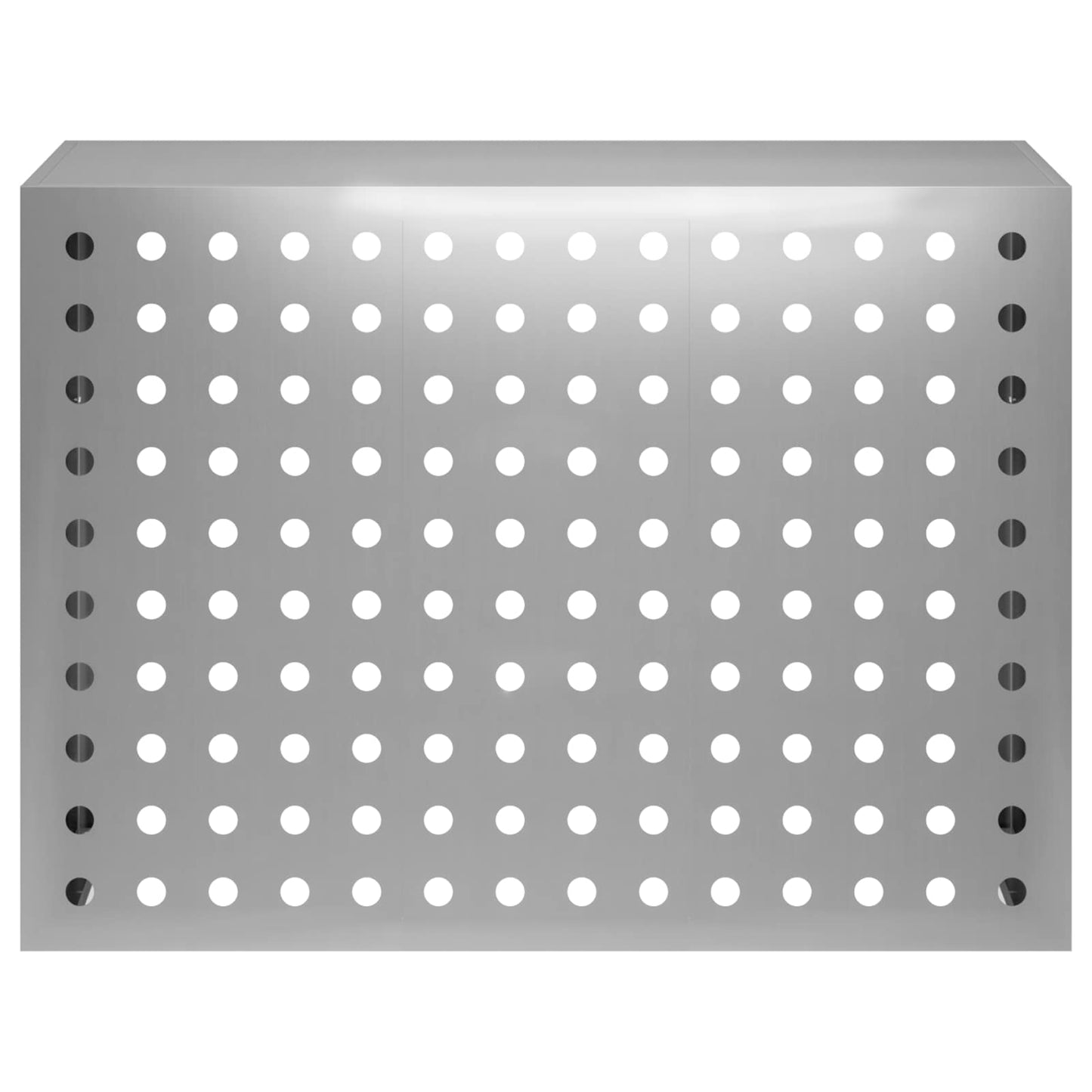 Air Conditioner Cover Silver 110 x 50 x 80 cm Galvanised Steel