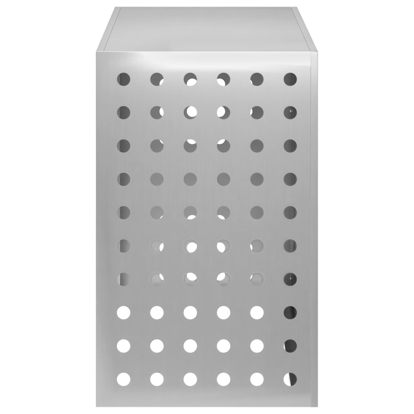 Air Conditioner Cover Silver 110 x 50 x 80 cm Galvanised Steel