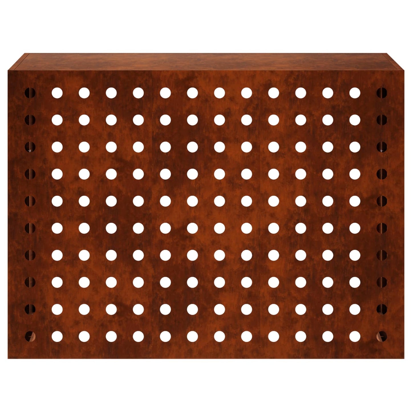 Air Conditioner Cover Rusty 110 x 50 x 80 cm Weathering Steel