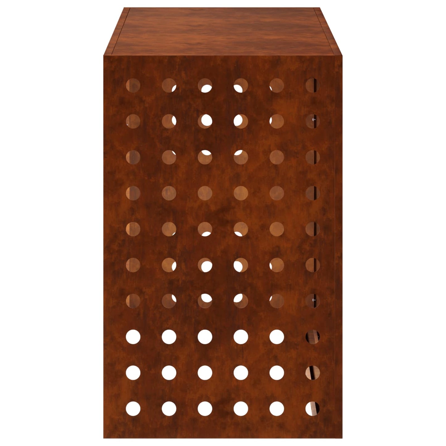 Air Conditioner Cover Rusty 110 x 50 x 80 cm Weathering Steel