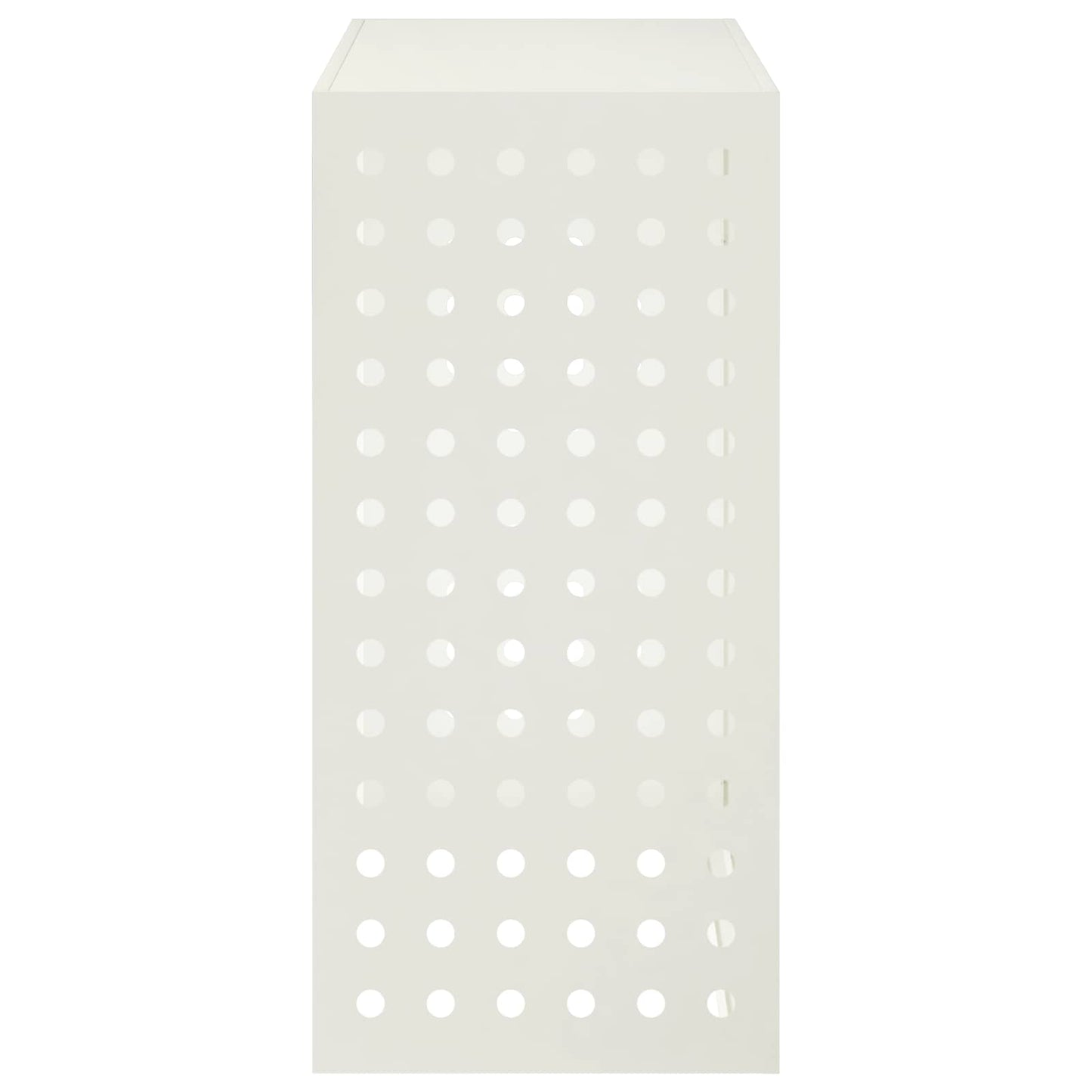 Air Conditioner Cover White 110 x 50 x 105 cm Steel