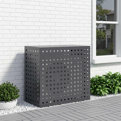 Air Conditioner Cover Anthracite 110 x 50 x 105 cm Steel