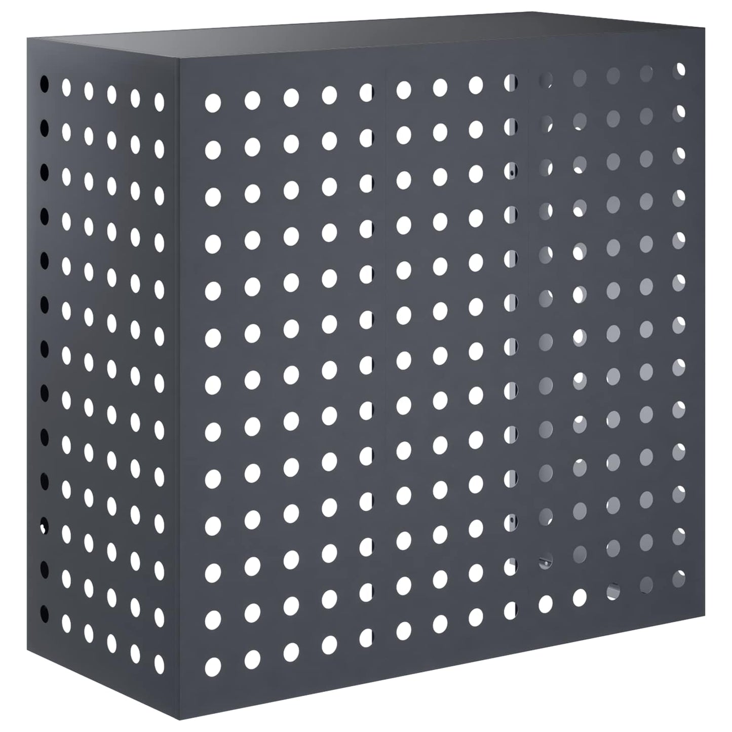 Air Conditioner Cover Anthracite 110 x 50 x 105 cm Steel