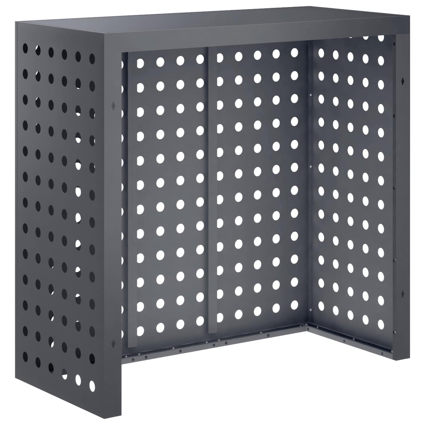 Air Conditioner Cover Anthracite 110 x 50 x 105 cm Steel