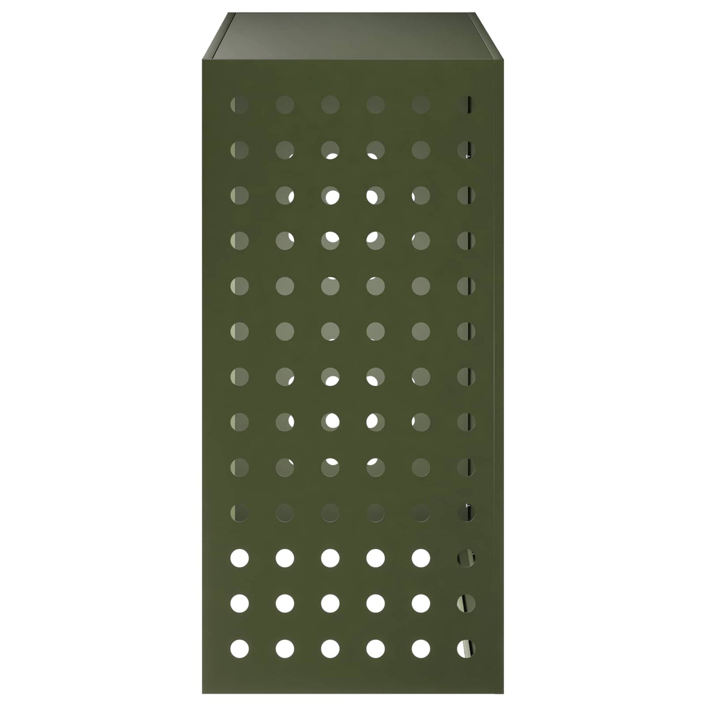 Air Conditioner Cover Olive Green 110 x 50 x 105 cm Steel