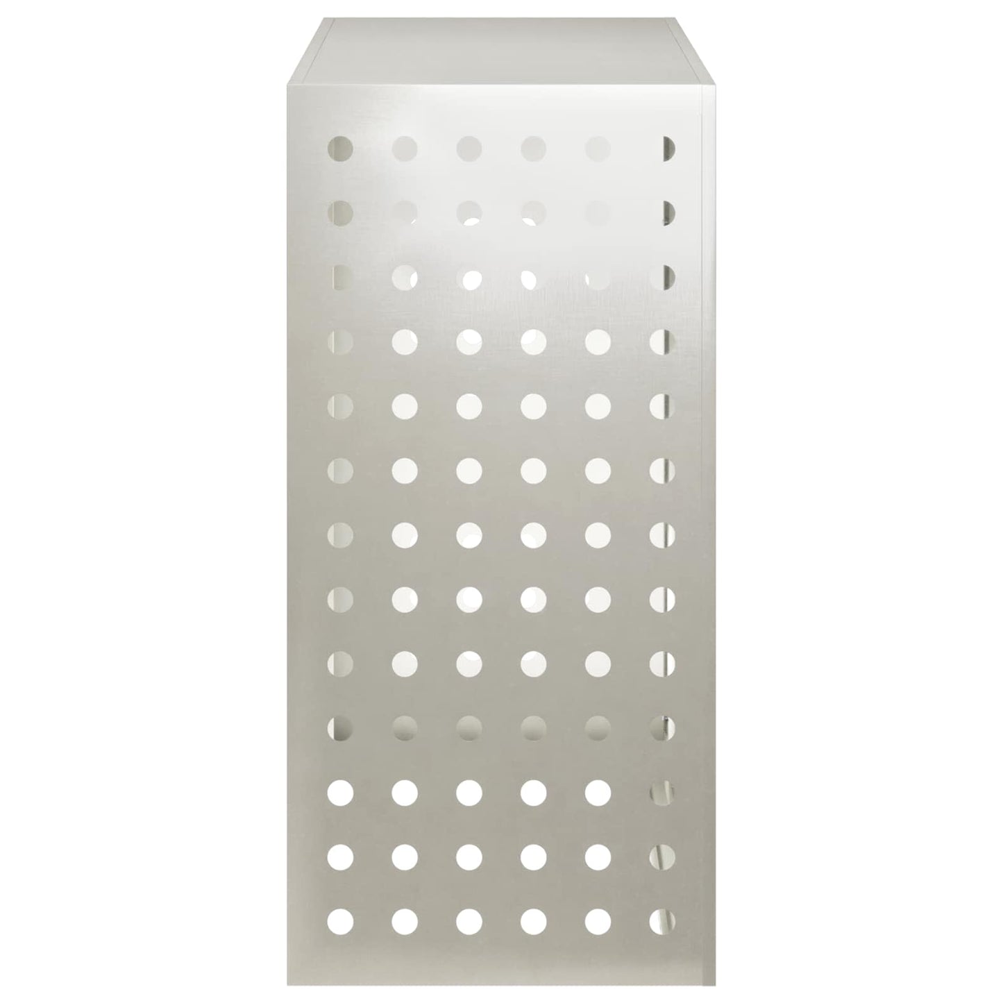 Air Conditioner Cover Silver 110 x 50 x 105 cm Stainless Steel