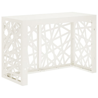 Air Conditioner Cover White 90 x 40 x 60 cm Steel