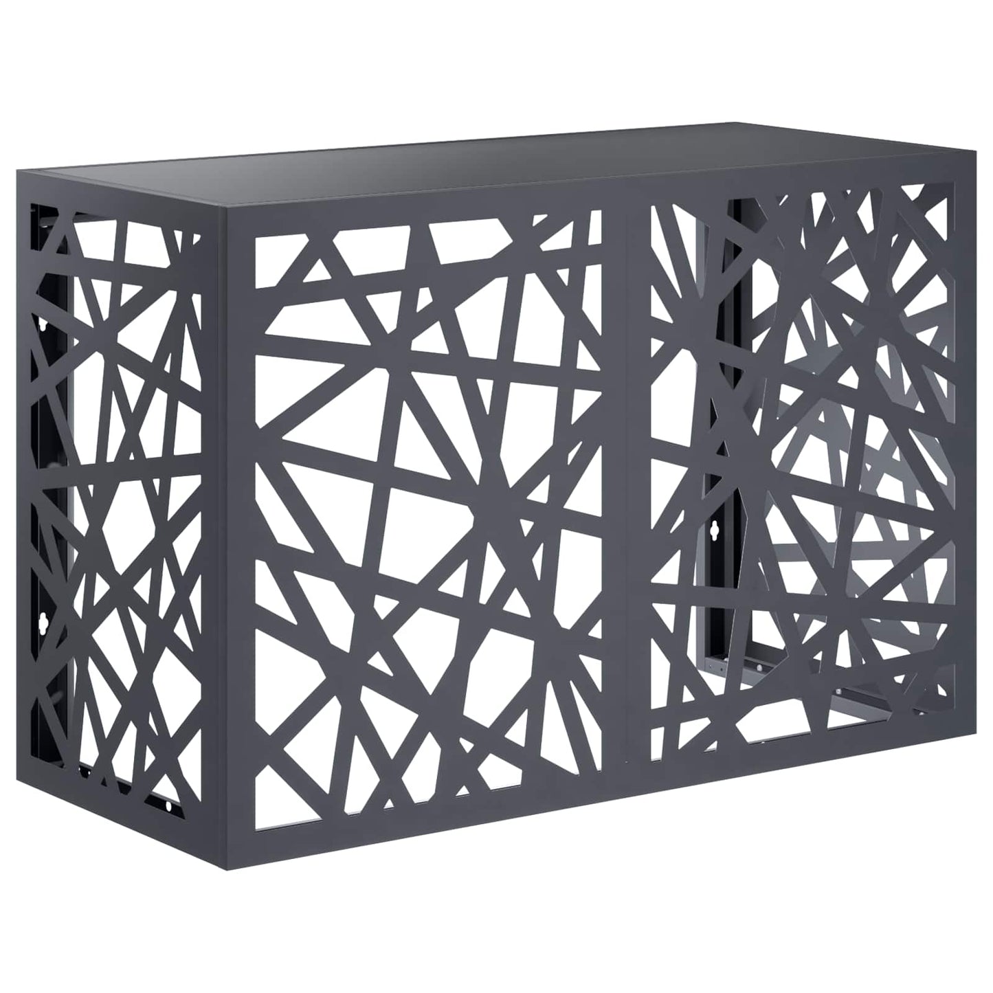 Air Conditioner Cover Anthracite 90 x 40 x 60 cm Steel