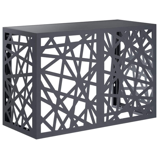 Air Conditioner Cover Anthracite 90 x 40 x 60 cm Steel