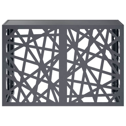 Air Conditioner Cover Anthracite 90 x 40 x 60 cm Steel