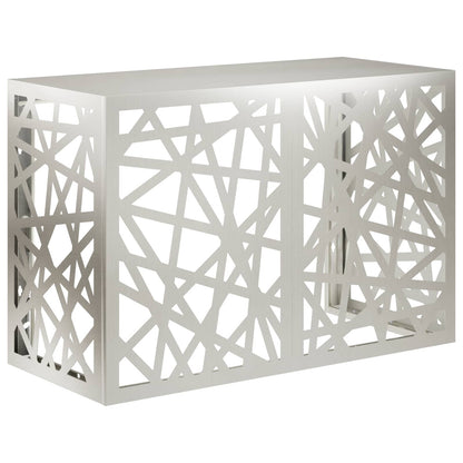 Air Conditioner Cover Silver 90 x 40 x 60 cm Stainless Steel