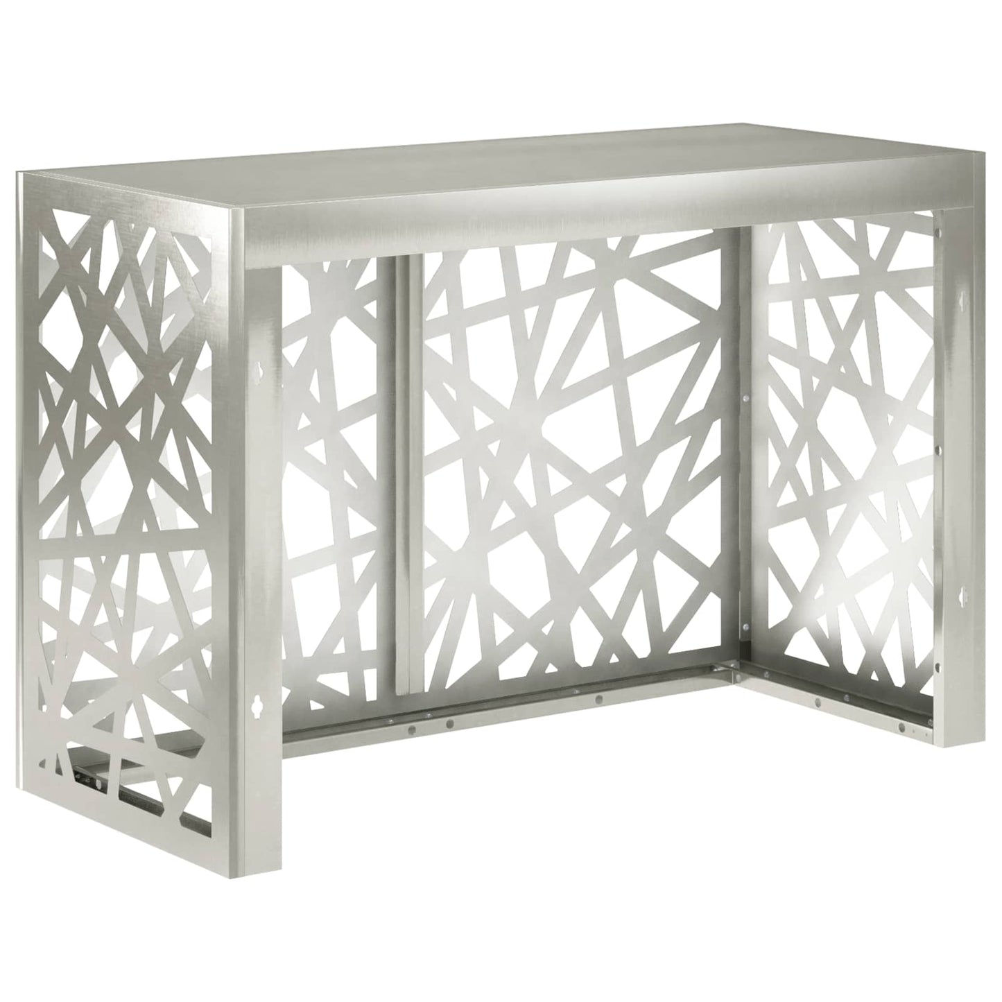 Air Conditioner Cover Silver 90 x 40 x 60 cm Stainless Steel