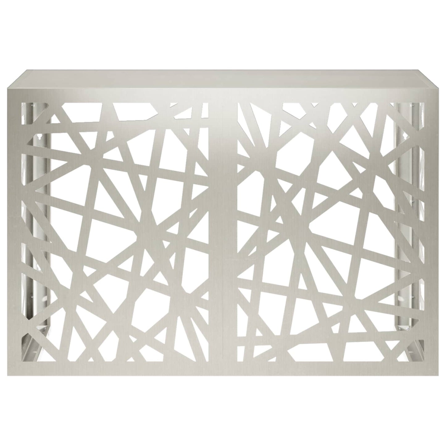 Air Conditioner Cover Silver 90 x 40 x 60 cm Stainless Steel