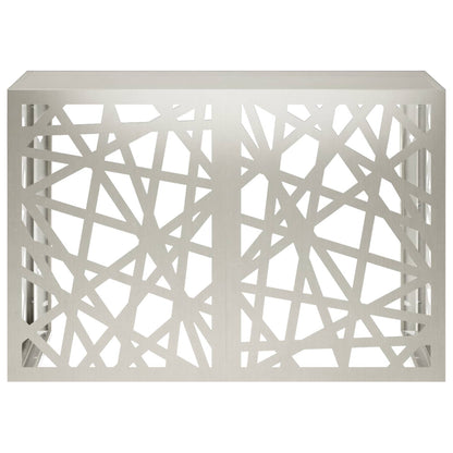 Air Conditioner Cover Silver 90 x 40 x 60 cm Stainless Steel