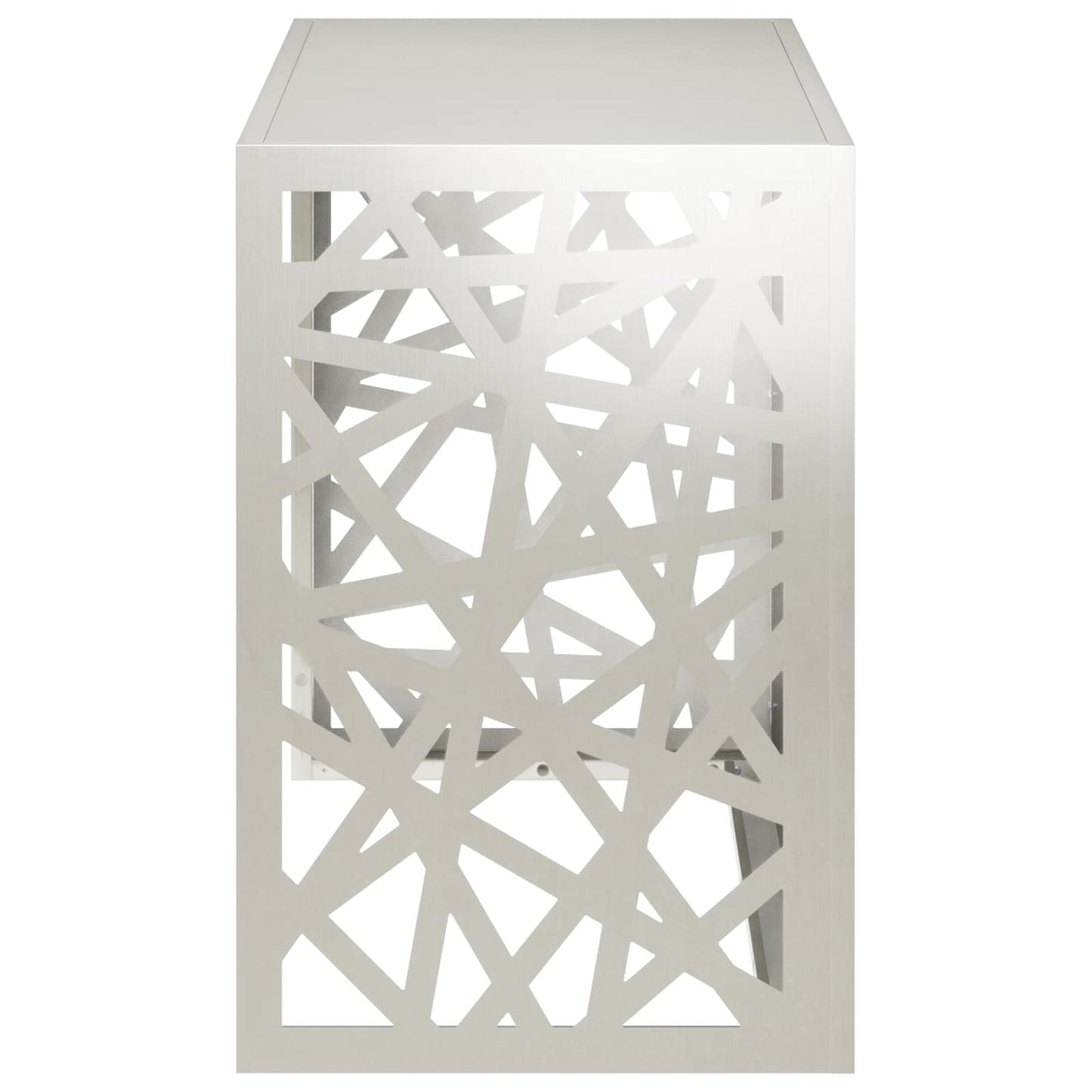 Air Conditioner Cover Silver 90 x 40 x 60 cm Stainless Steel