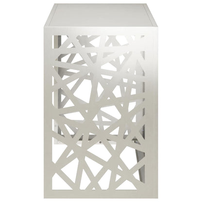 Air Conditioner Cover Silver 90 x 40 x 60 cm Stainless Steel