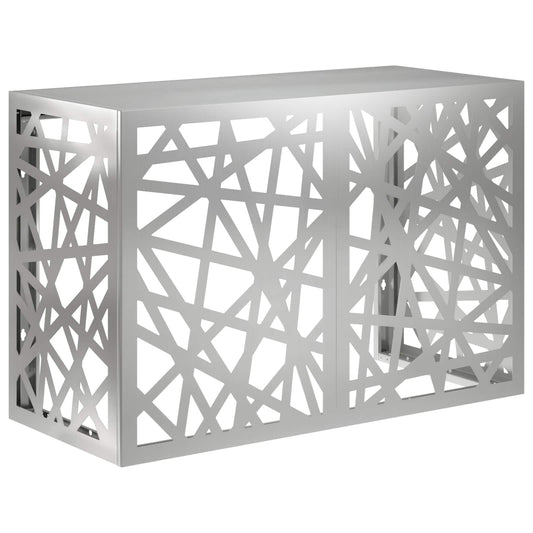 Air Conditioner Cover Silver 90 x 40 x 60 cm Galvanised Steel