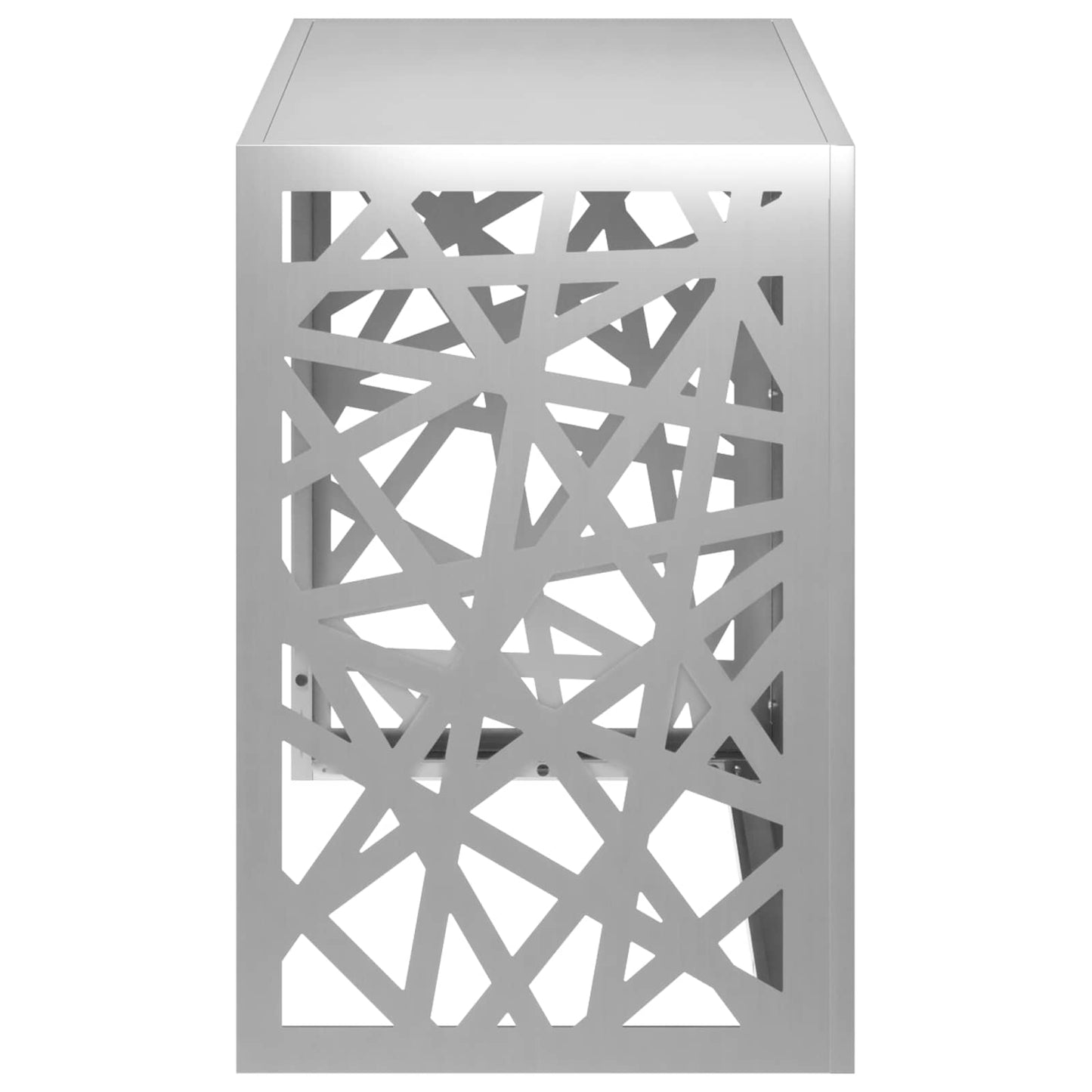Air Conditioner Cover Silver 90 x 40 x 60 cm Galvanised Steel