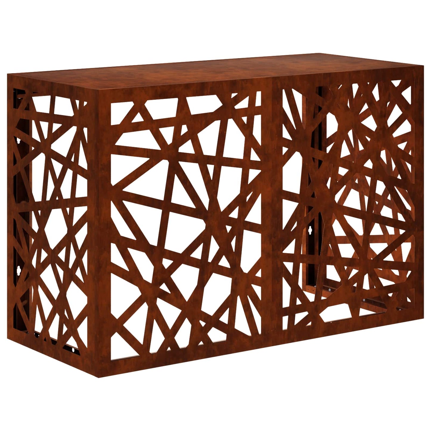 Air Conditioner Cover Rusty 90 x 40 x 60 cm Weathering Steel