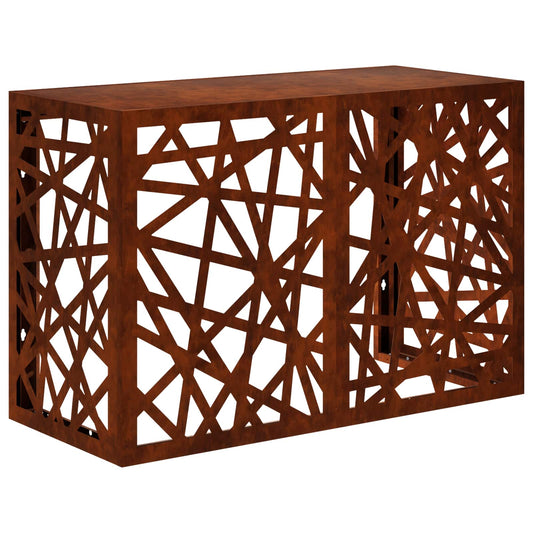Air Conditioner Cover Rusty 90 x 40 x 60 cm Weathering Steel