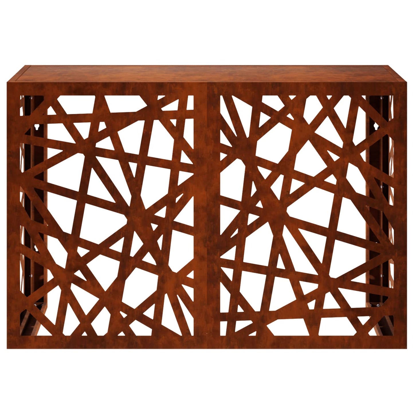 Air Conditioner Cover Rusty 90 x 40 x 60 cm Weathering Steel