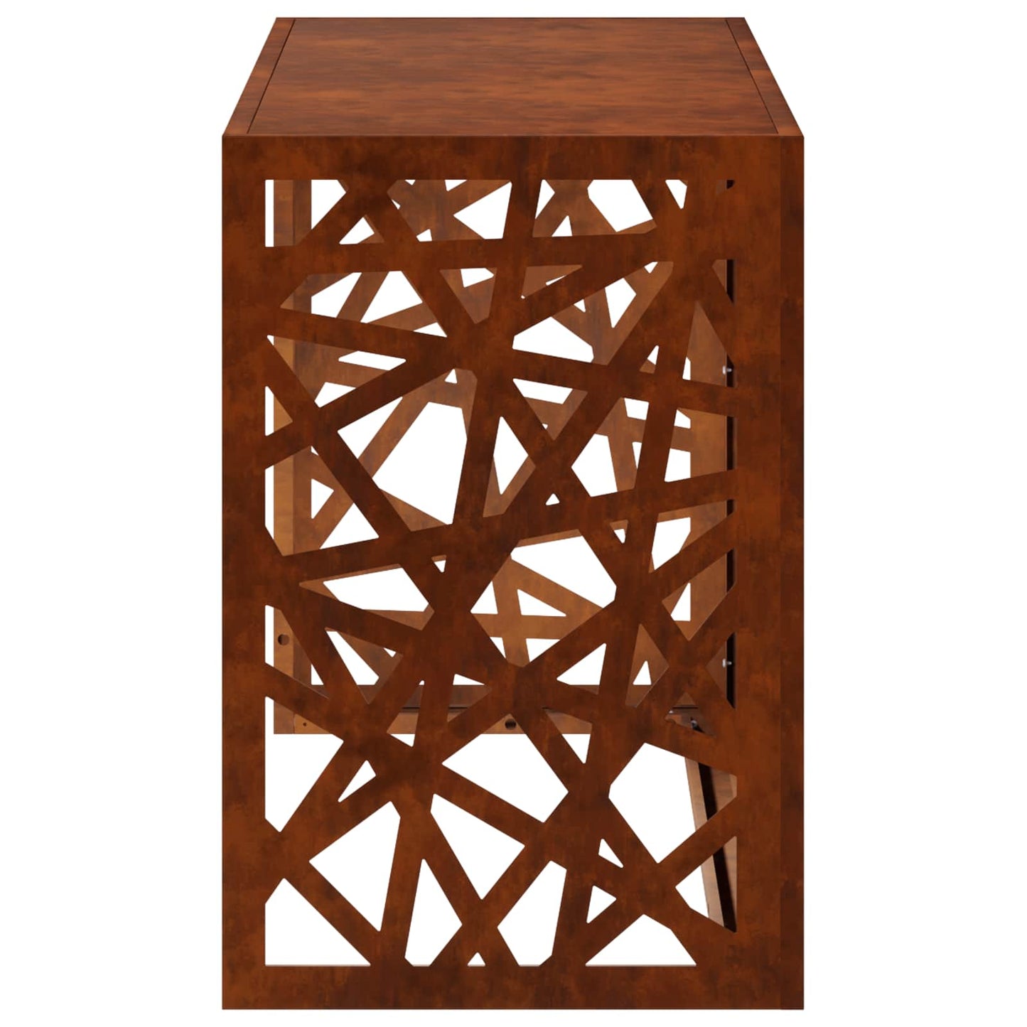 Air Conditioner Cover Rusty 90 x 40 x 60 cm Weathering Steel