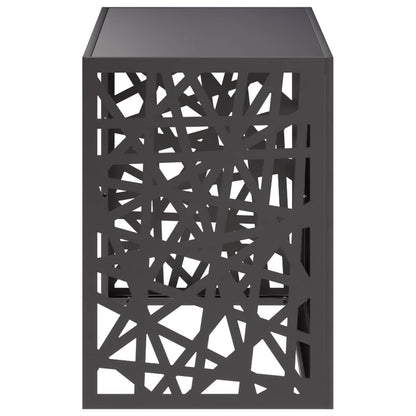 Air Conditioner Cover Black 100 x 50 x 70 cm Steel