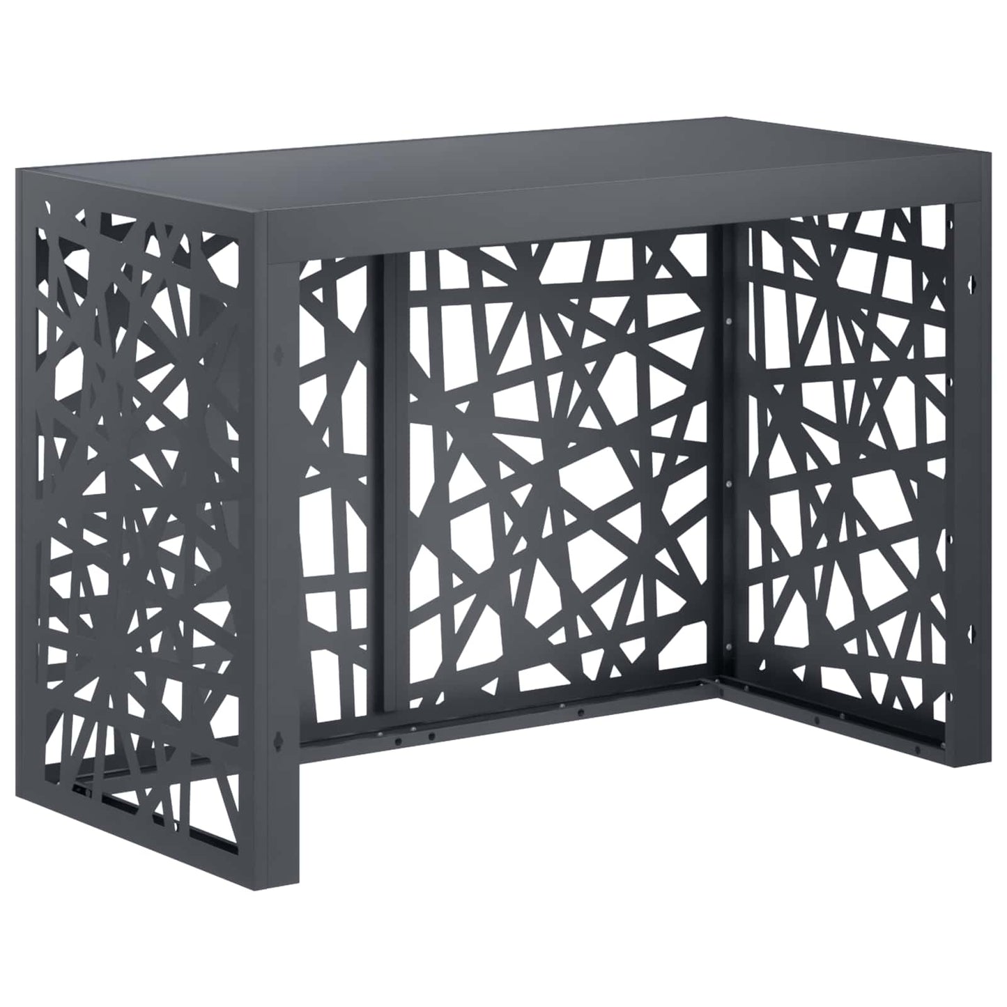 Air Conditioner Cover Anthracite 100 x 50 x 70 cm Steel