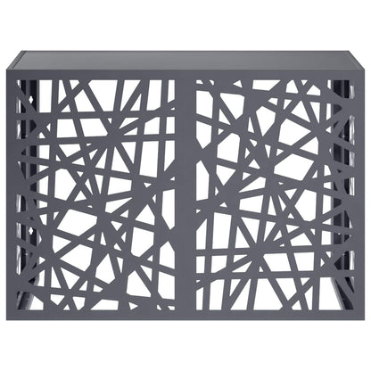 Air Conditioner Cover Anthracite 100 x 50 x 70 cm Steel