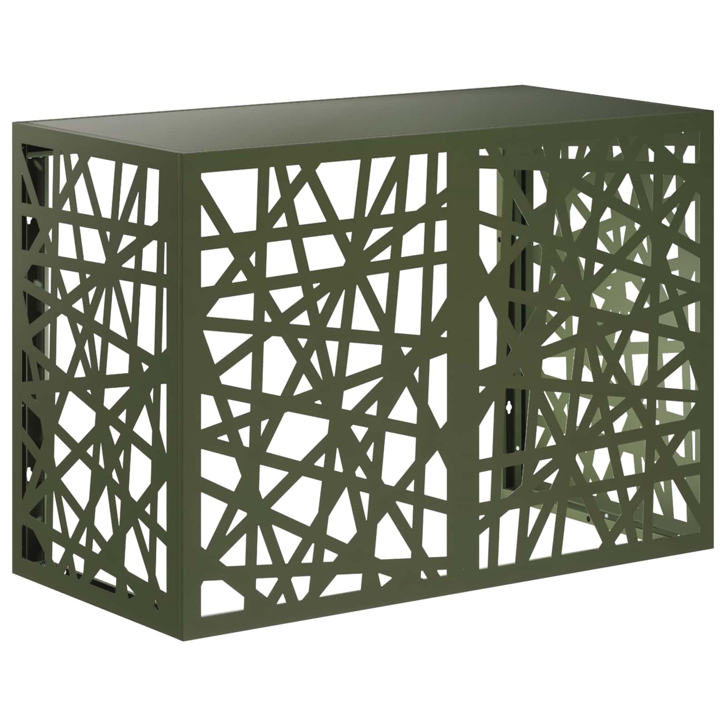 Air Conditioner Cover Olive Green 100 x 50 x 70 cm Steel