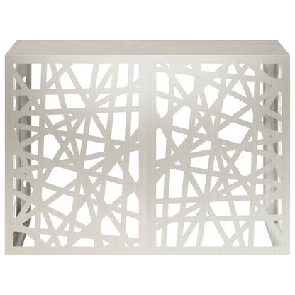 Air Conditioner Cover Silver 100 x 50 x 70 cm Stainless Steel