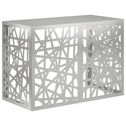Air Conditioner Cover Silver 100 x 50 x 70 cm Galvanised Steel