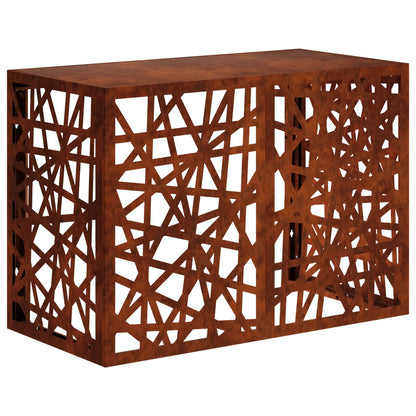 Air Conditioner Cover Rusty 100 x 50 x 70 cm Weathering Steel