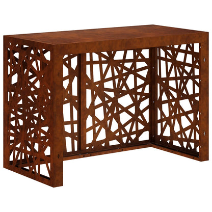 Air Conditioner Cover Rusty 100 x 50 x 70 cm Weathering Steel