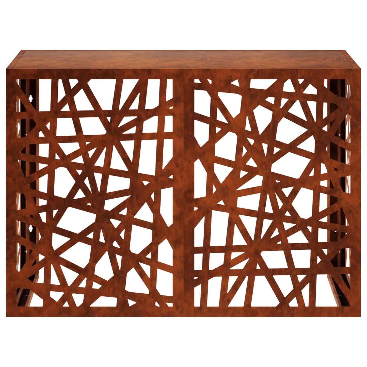 Air Conditioner Cover Rusty 100 x 50 x 70 cm Weathering Steel