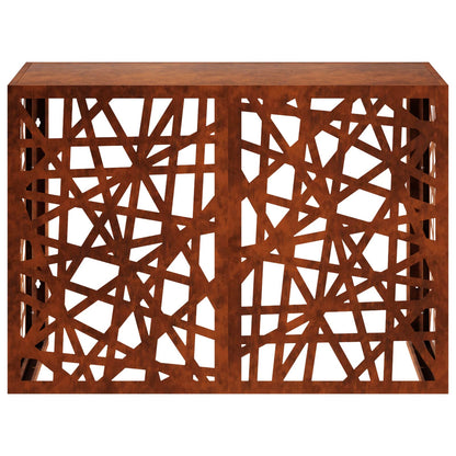 Air Conditioner Cover Rusty 100 x 50 x 70 cm Weathering Steel