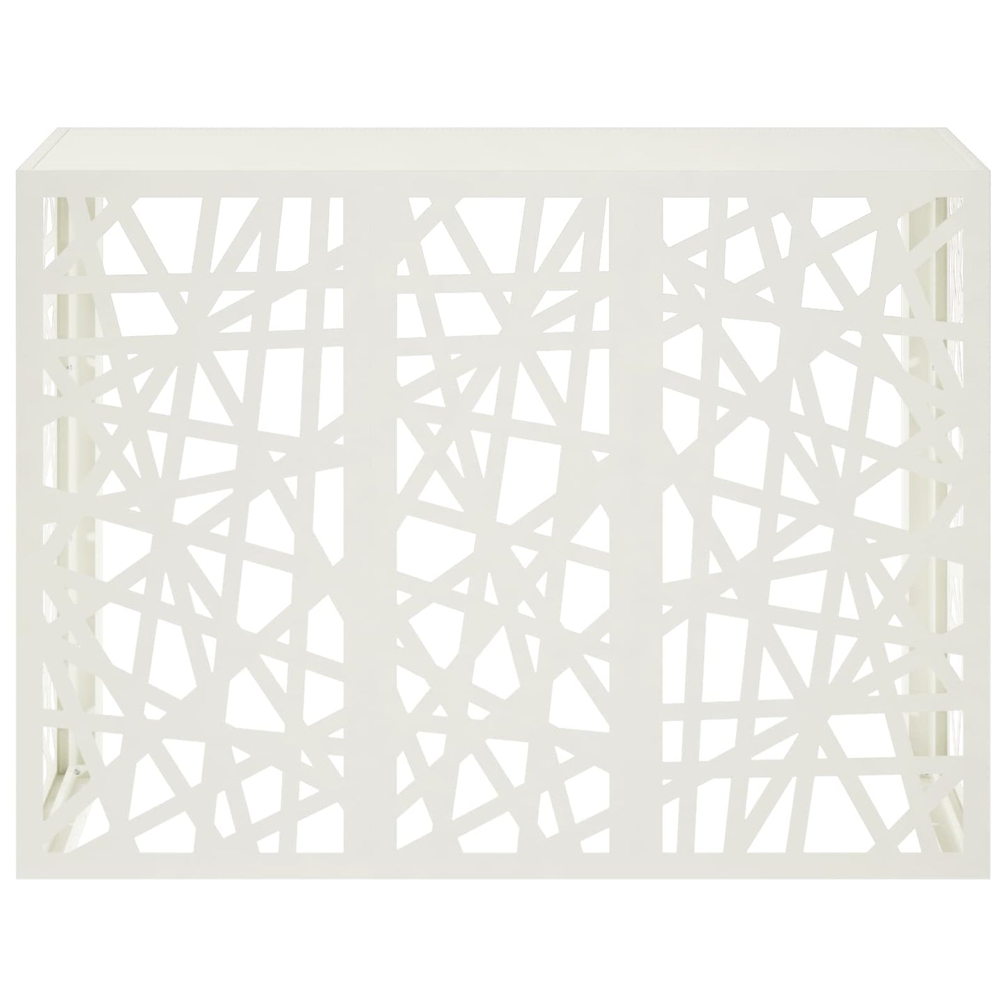 Air Conditioner Cover White 110 x 50 x 80 cm Steel