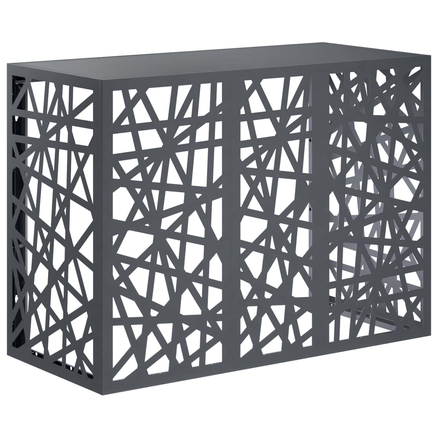 Air Conditioner Cover Anthracite 110 x 50 x 80 cm Steel